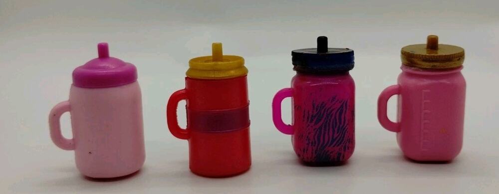 Set of 5 LOL Surprise Cup Bottles Accessories - Milk Bottle